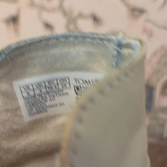 Toms Light Cream Ankle Booties - Picture 5 of 6